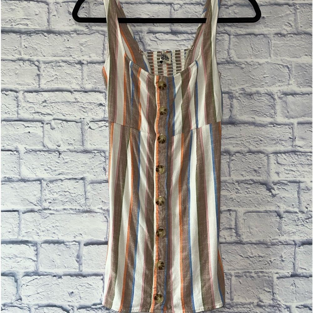 Show Me Your MuMu Cora Dress Sherbet Stripe - Picture 13 of 15